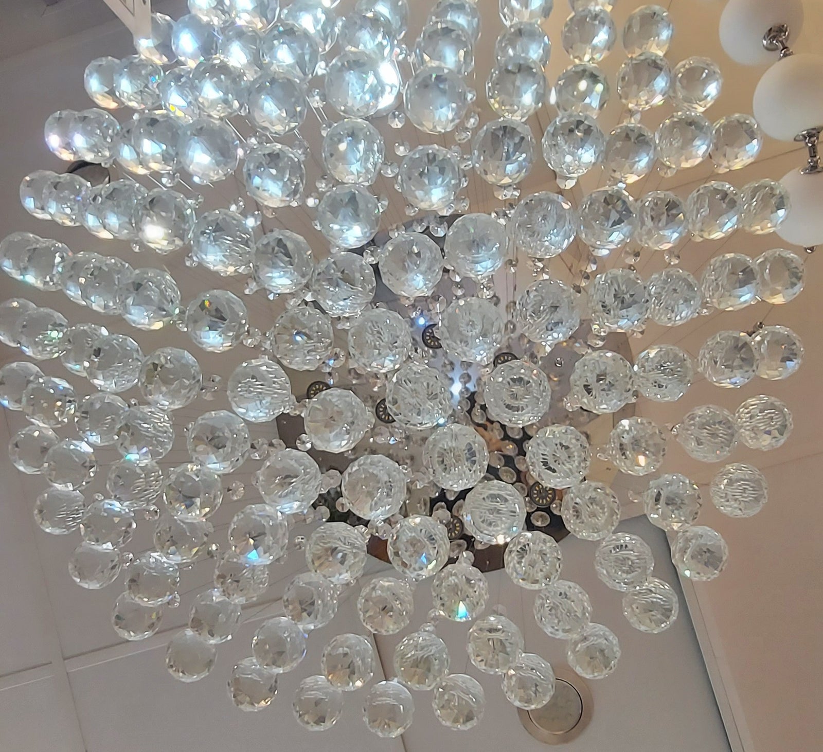 Luxury Crystal Raindrop LED Chandelier – Multi-Tier Waterfall Ceiling Chandelier