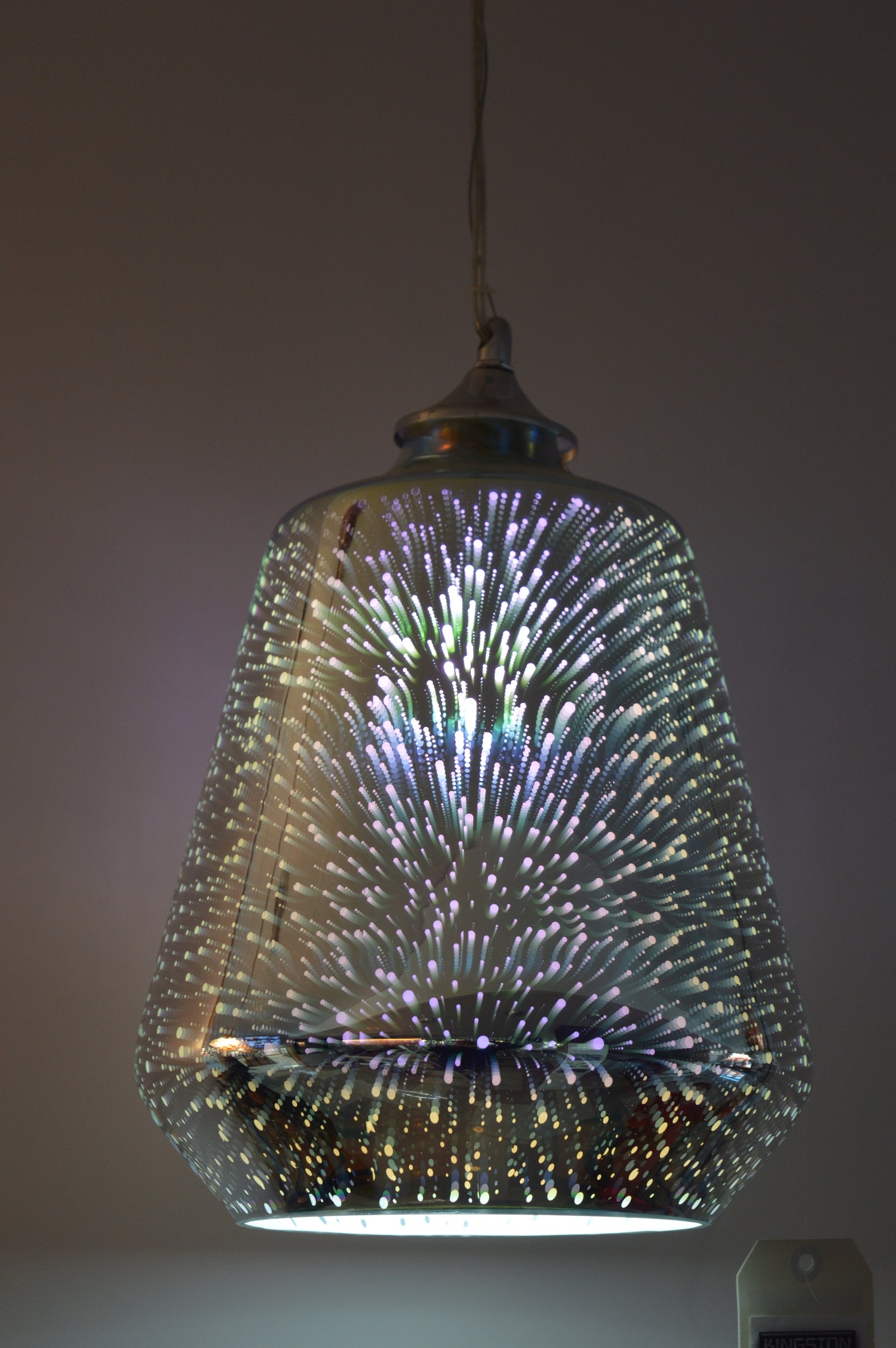 3D Firework Glass Pendant Light | Modern LED Ceiling Hanging Lamp