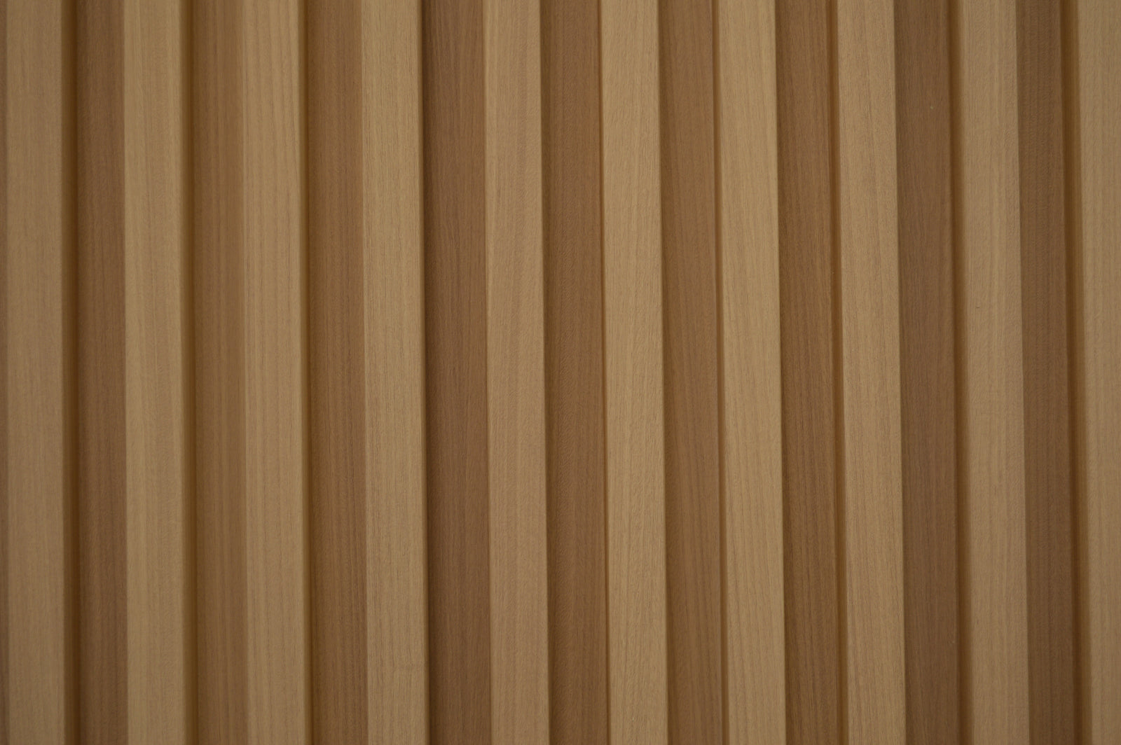 Décor Slat Wall Panels in Wood Look finish-PWC Plastic Waterproof