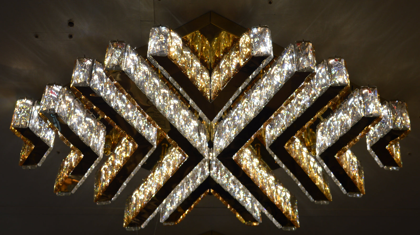 Gold Crystal LED Wall Light Modern Decorative Indoor Wall