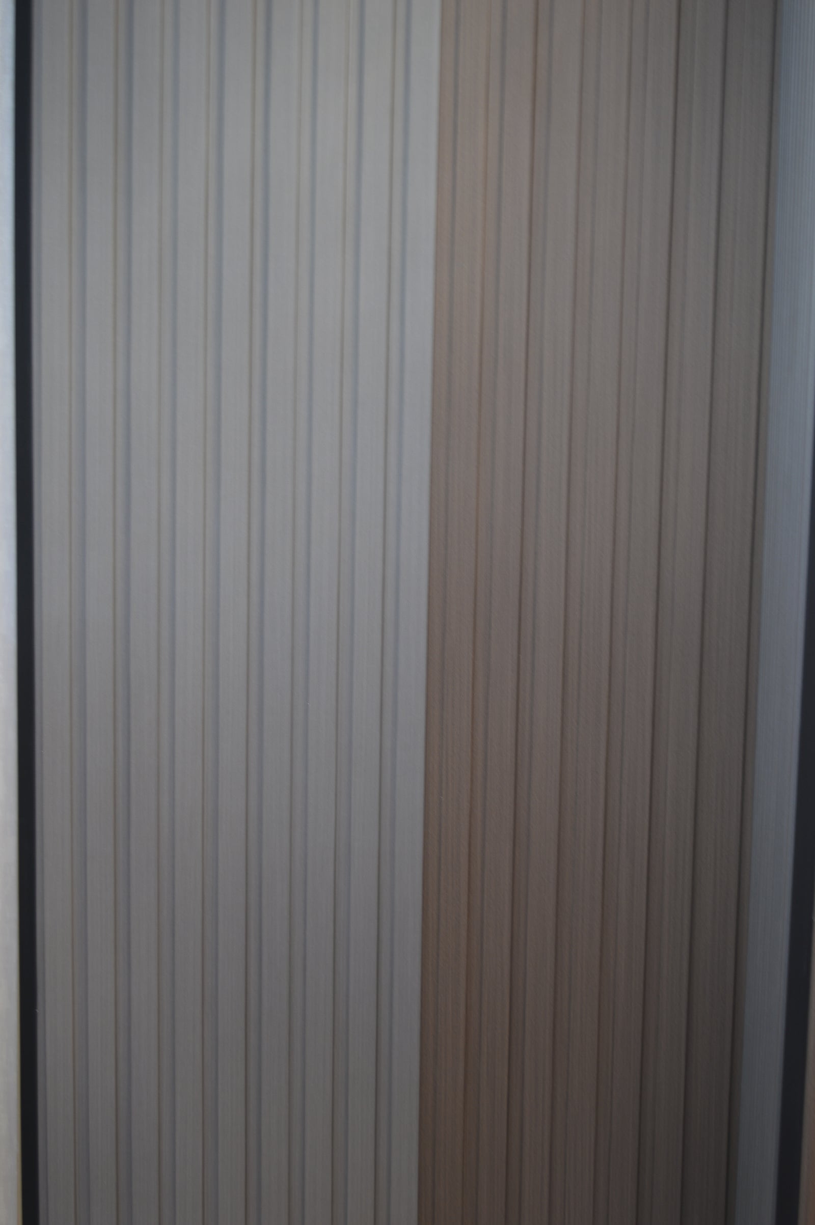 Décor Slat Wall Panels in Wood Look finish-PWC Plastic Waterproof