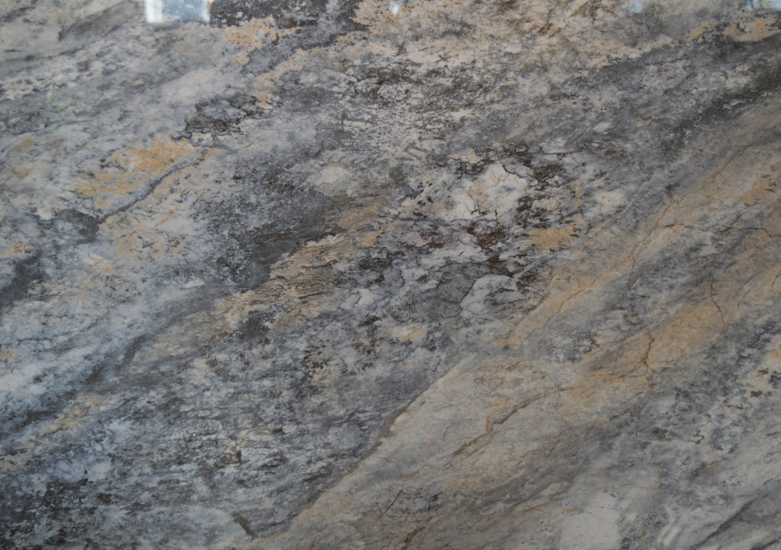 Big Panel Size Grey Mix Brown Marble Design Porcelain Tiles Wall & Floor Tiles-900*1800*10mm-LLN9918JW027F-Glossy