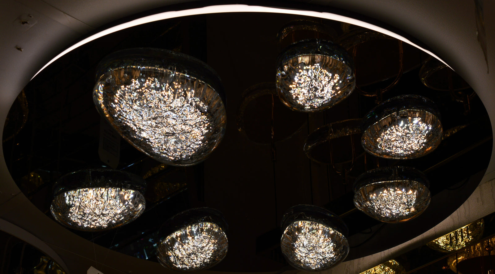 Modern Circular LED Disc Ceiling Light – 3 Sizes – Colour Changing & Dimmable