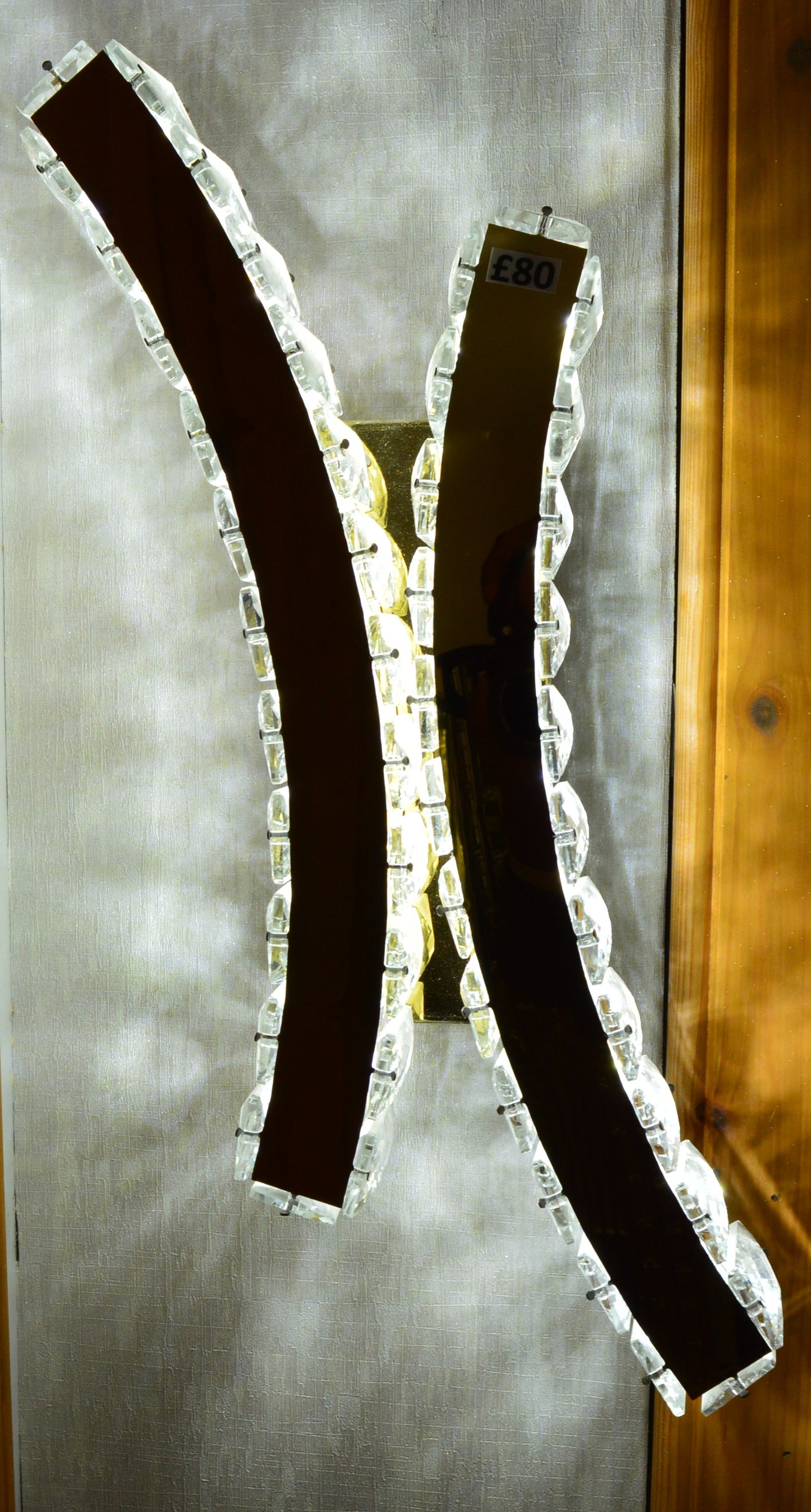 Aurora Luxe Crystal Wall Light