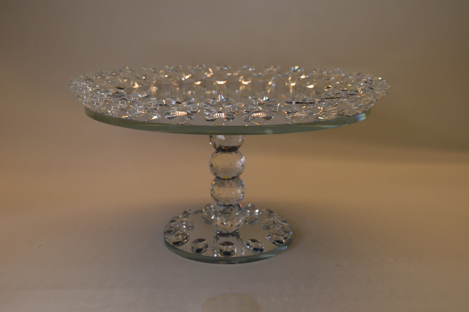 Revolving Crystal Bowl Stand for Fruits Vegetables Baskets Creative Fruit Dish Basket Luxurious Fruit Basket/Bowl