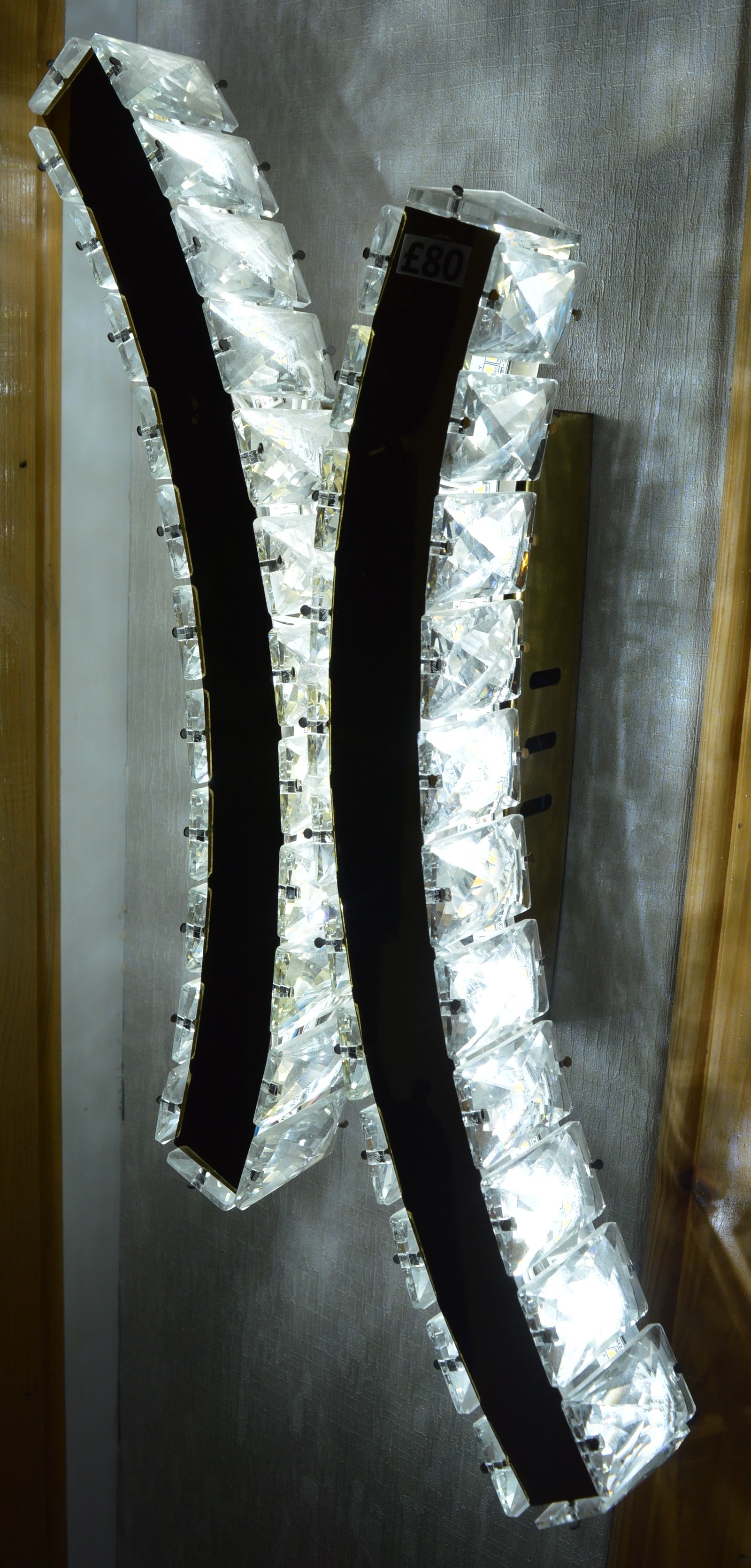 Aurora Luxe Crystal Wall Light