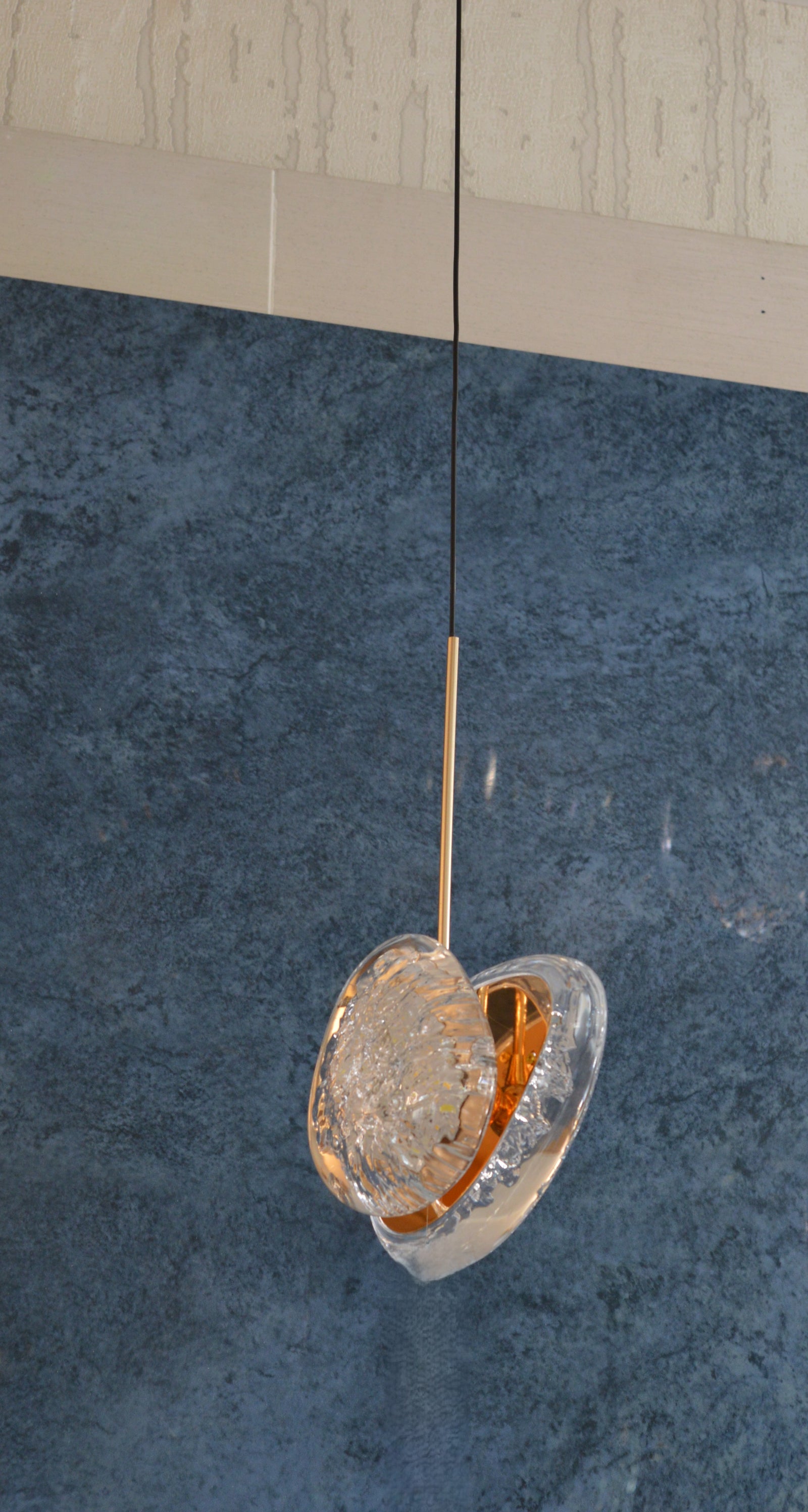 Modern Crystal Design Black and Gold Color Hanging LED Chandelier/Ceiling Light with Color Changing Dimmable+Remote control-2325