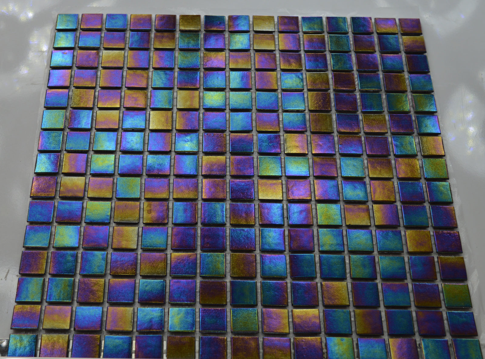 Multi Colour Glossy Mosaic - WB48 - 327 x 327 x 4mm