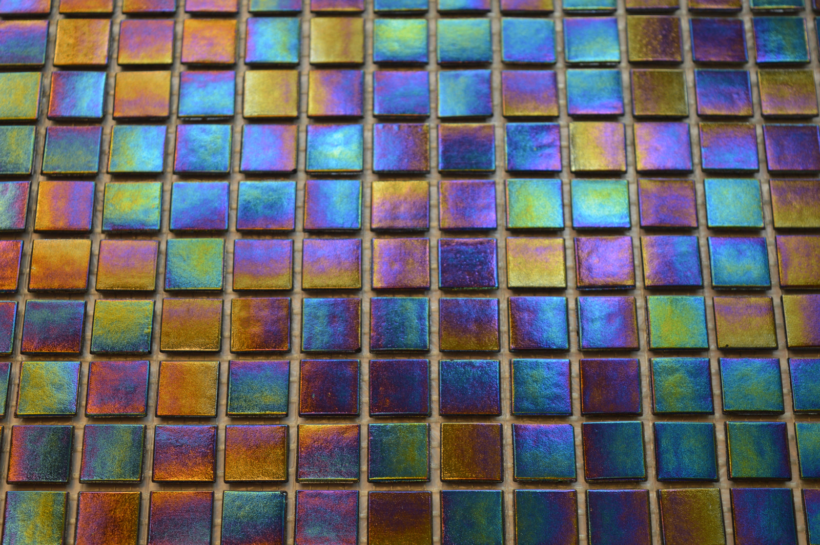 Multi Colour Glossy Mosaic - WB48 - 327 x 327 x 4mm