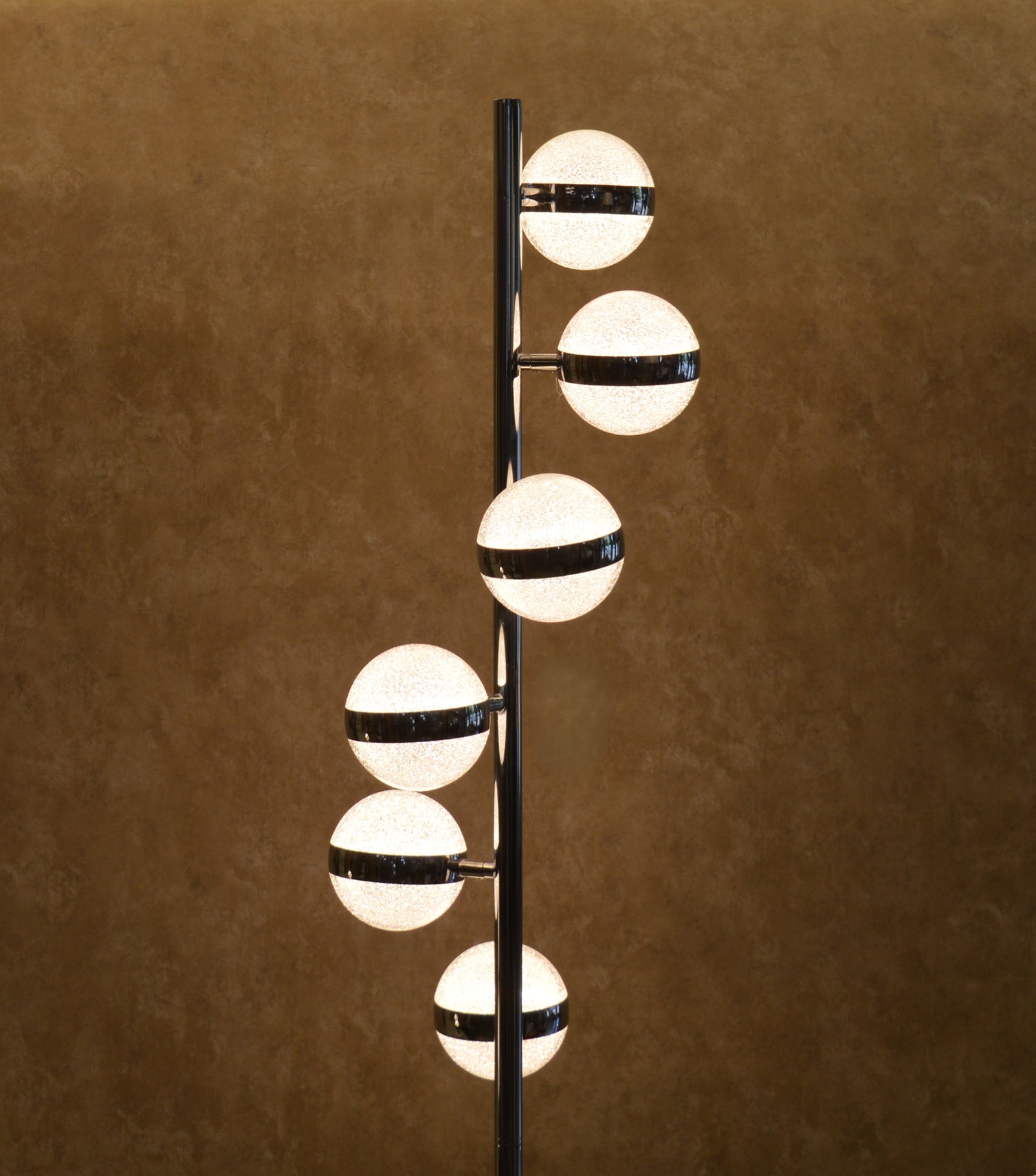 Kingston Lighting Nova Globe Table & Floor Lamp Set