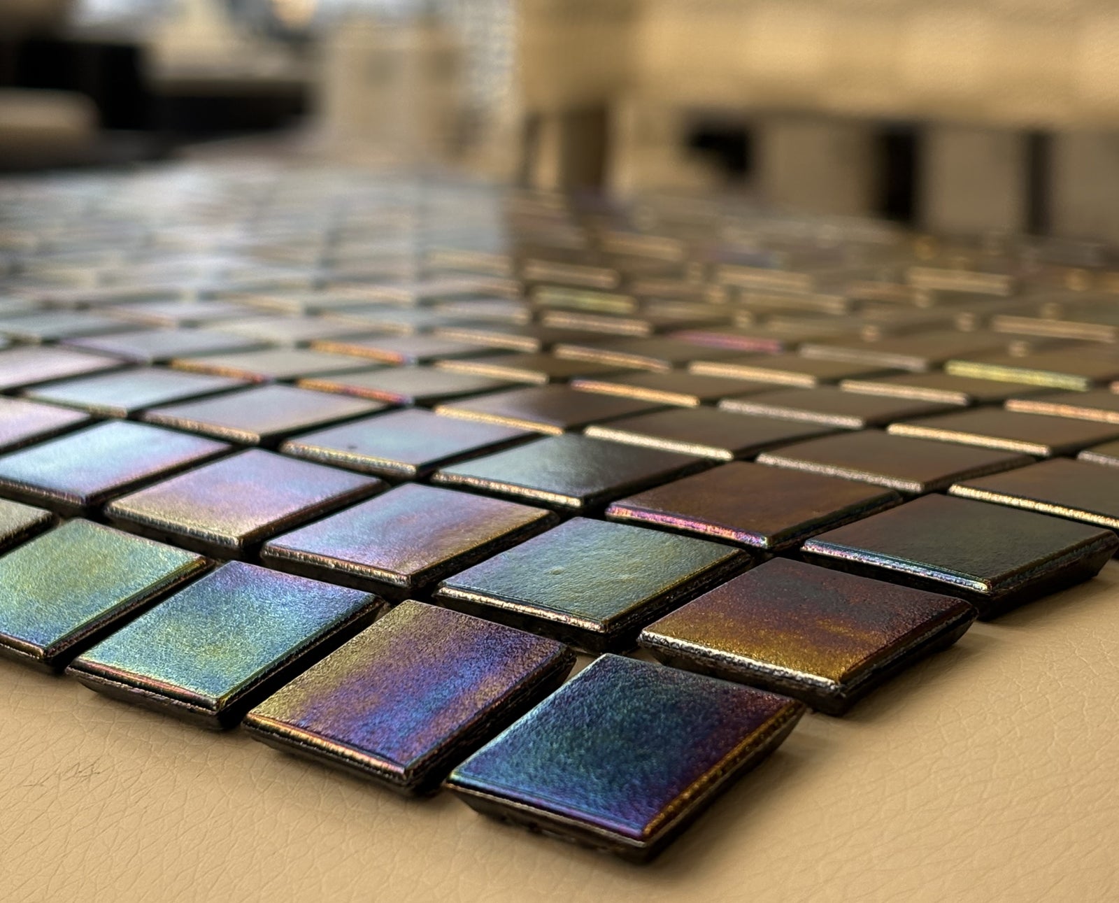 Multi Colour Glossy Mosaic - WB48 - 327 x 327 x 4mm