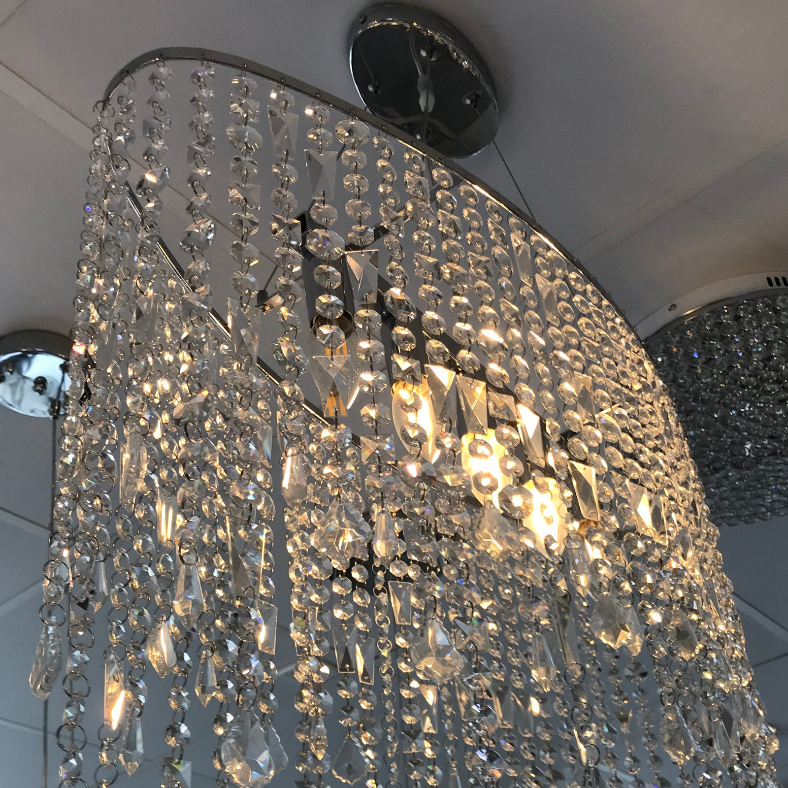 Waterfall Droplets Crystallic Light