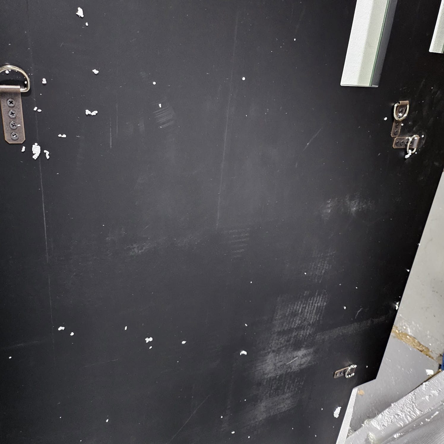 Crystalline Large Silver Stylish Contemporary Modern Living Room Bedroom Wall Mirror (150Cmx95Cm)