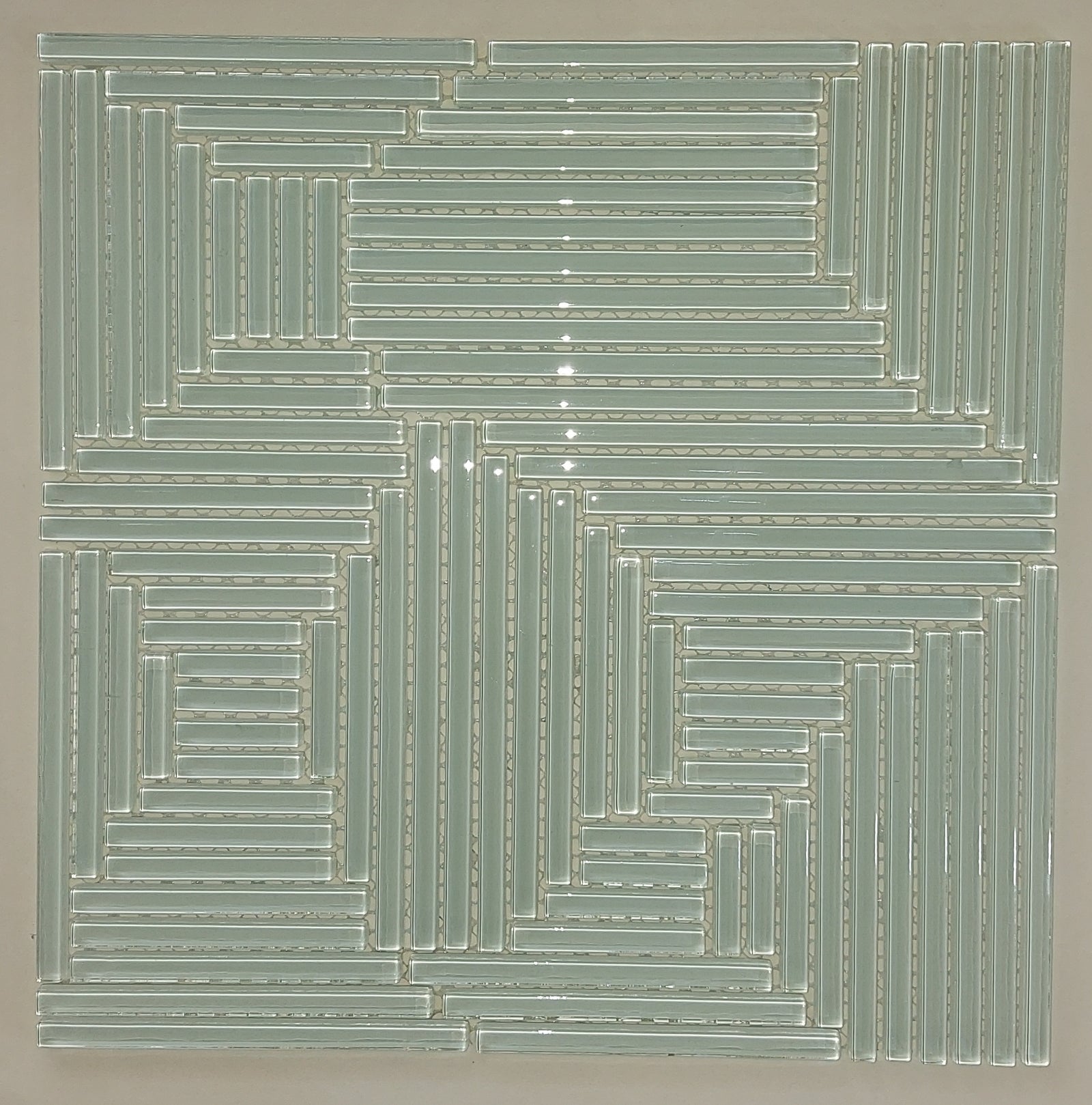 Geometric Glass Mosaic Tile-300*300*8mm-13GG-FK02