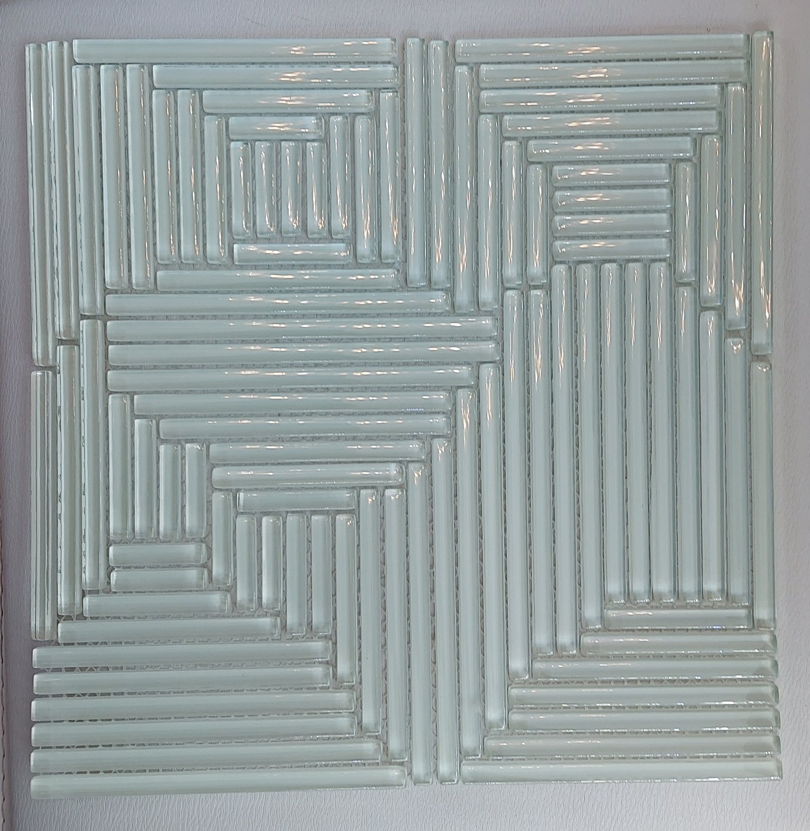 Geometric Glass Mosaic Tile-300*300*8mm-13GG-FK02