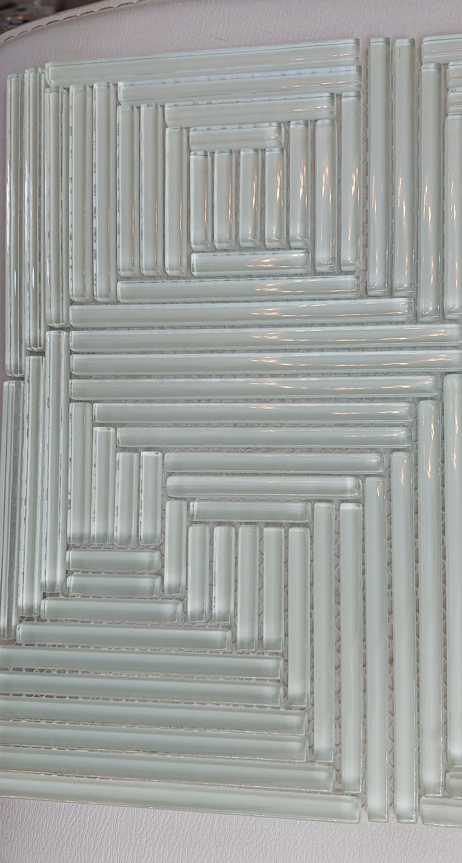 Geometric Glass Mosaic Tile-300*300*8mm-13GG-FK02