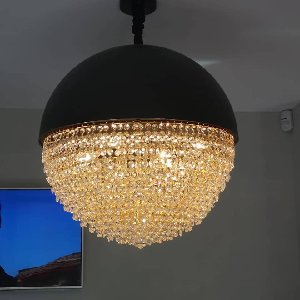 Dune Crystal Pendant Ceiling Light-with matching Floor & Table Lamp with Different colour and design-Y806