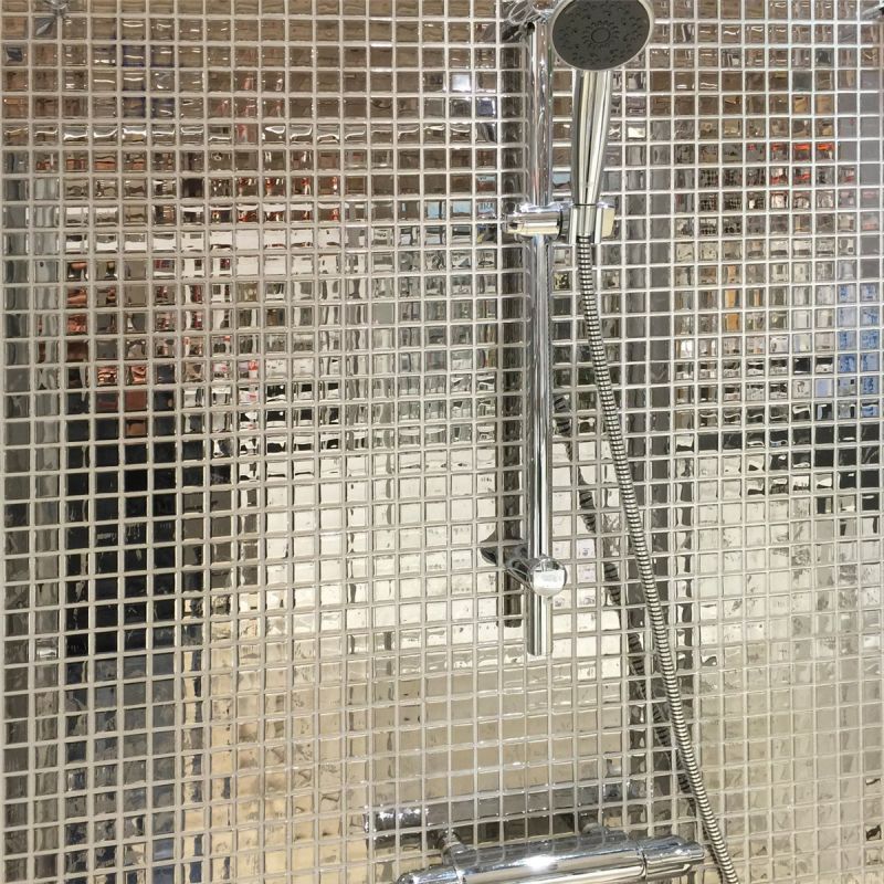 Mirrored Gold Glass Mosaic Tile-300*300*8mm-11sheets-1m2-25PGOld