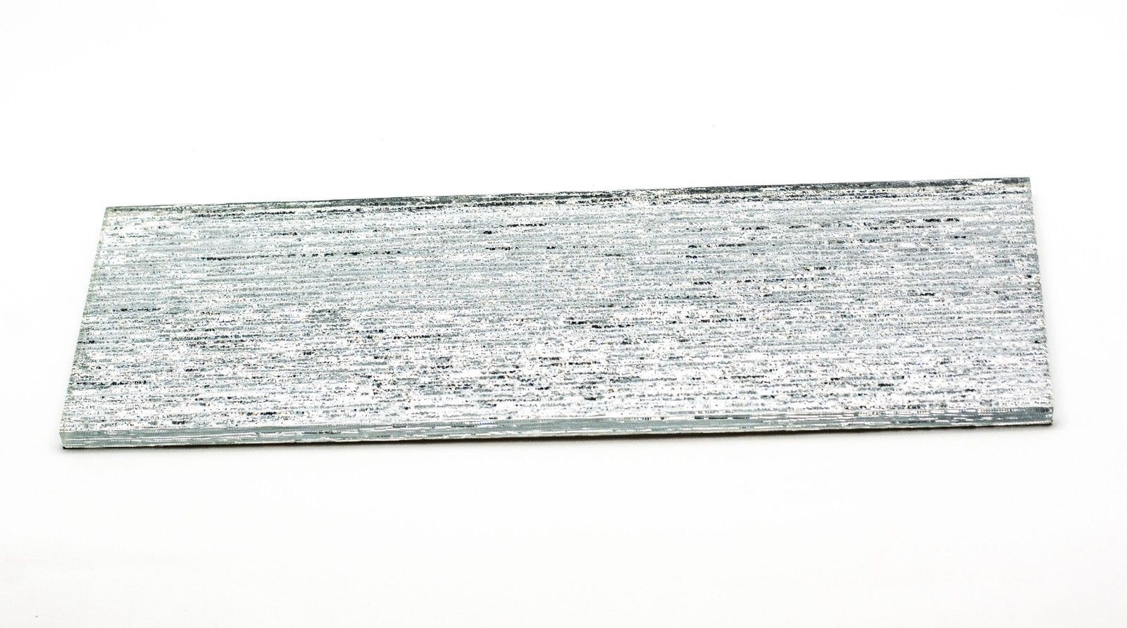 Silver Slate/Metro Shimmering Glass Mosaic Tile | 1 sheet 30cmx10cm&8mm | 33 sheets 1sqm
