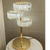 Crystal Floor & Table Lamps -with colour changing and brightness adjustment feature-remote control- matching Ceiling Light–Y608-5F & 3F
