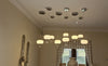 Crystal Glob Chandelier Pendant Ceiling Light with Colour Changing feature-2113