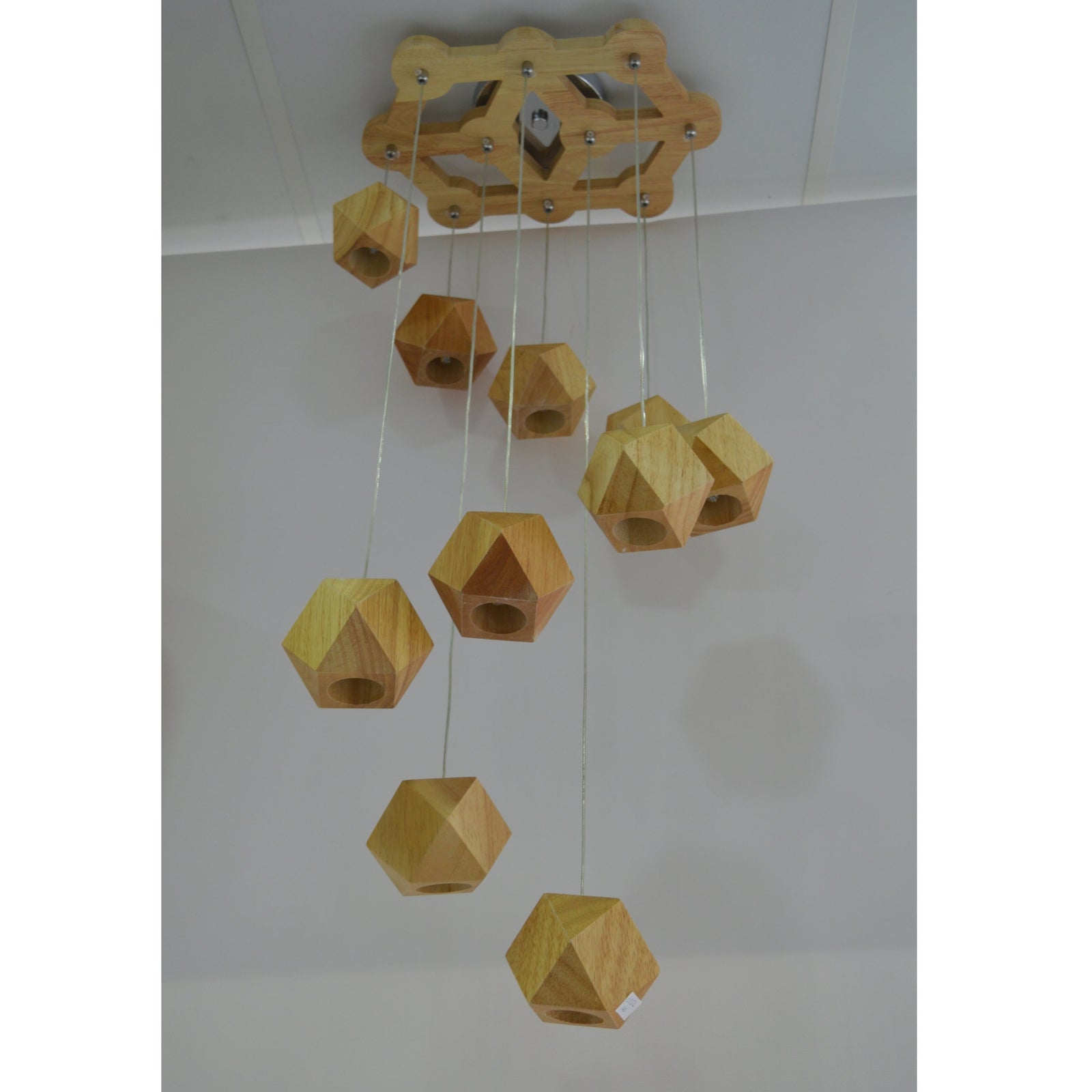 Triangle Wooden Pendant Lights