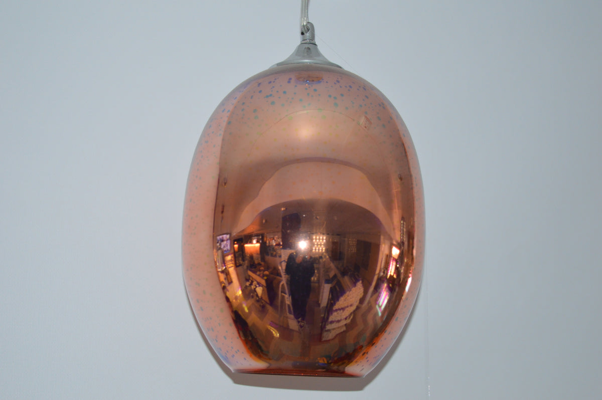 3D Firework Infinity Glass Pendant Ceiling Light | Modern LED Hanging Lamp