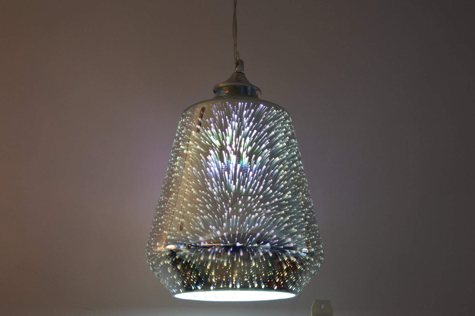 3D Firework Glass Pendant Light | Modern LED Ceiling Hanging Lamp
