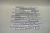 White Silver Foil Glass Mosaic Tile | 1 sheet 300x300x8mm | 11 sheets 1sqm