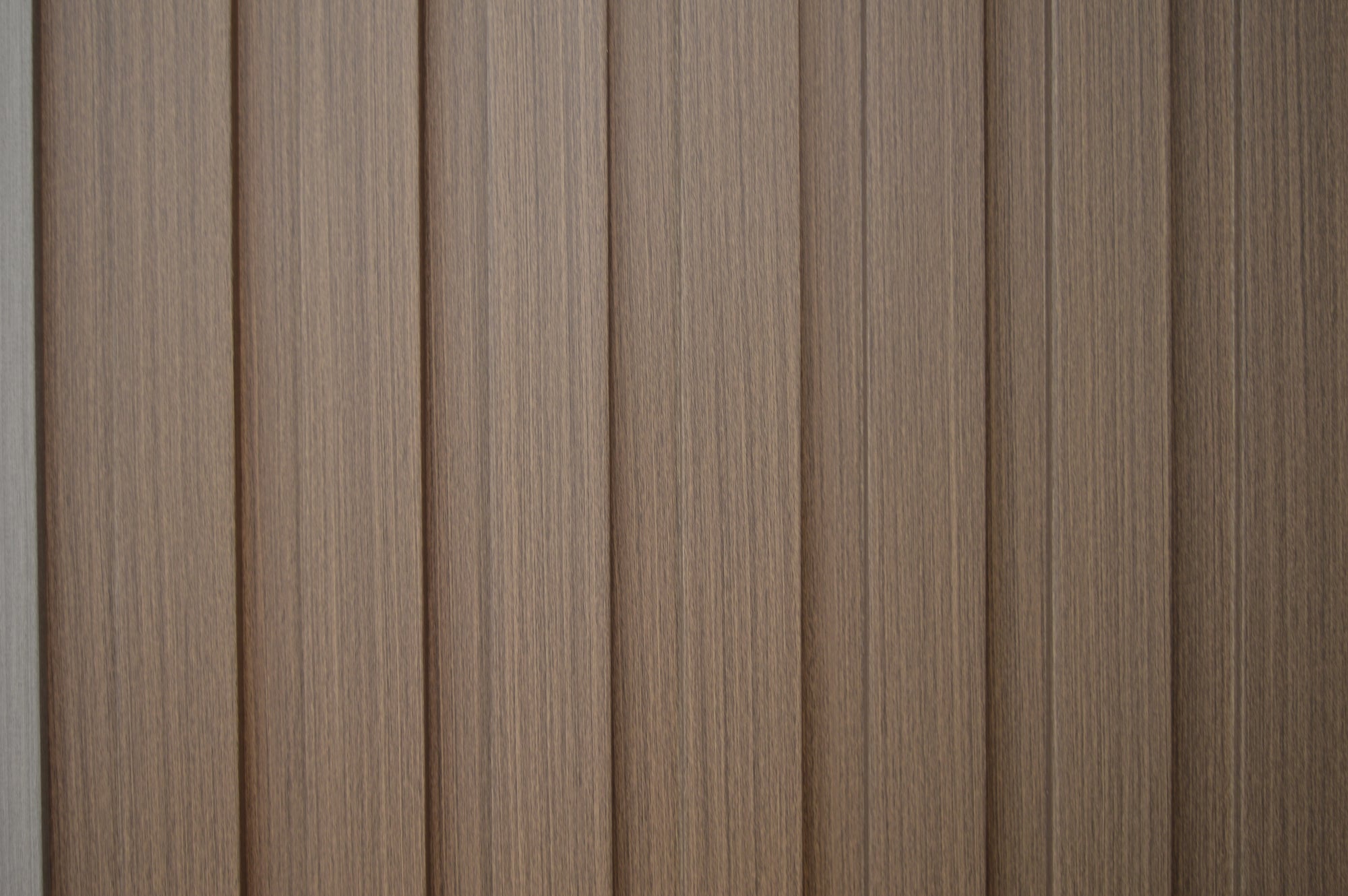 Décor Slat Wall Panels in Wood Look finish-PWC Plastic Waterproof