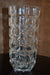 Pure top-quality glass crystallic vases in different sizes and designs