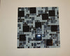 Black & Olive Geometric Mosaic Tile-300*300*8mm-11sheets-1m2-Code: 8WYG-06_1