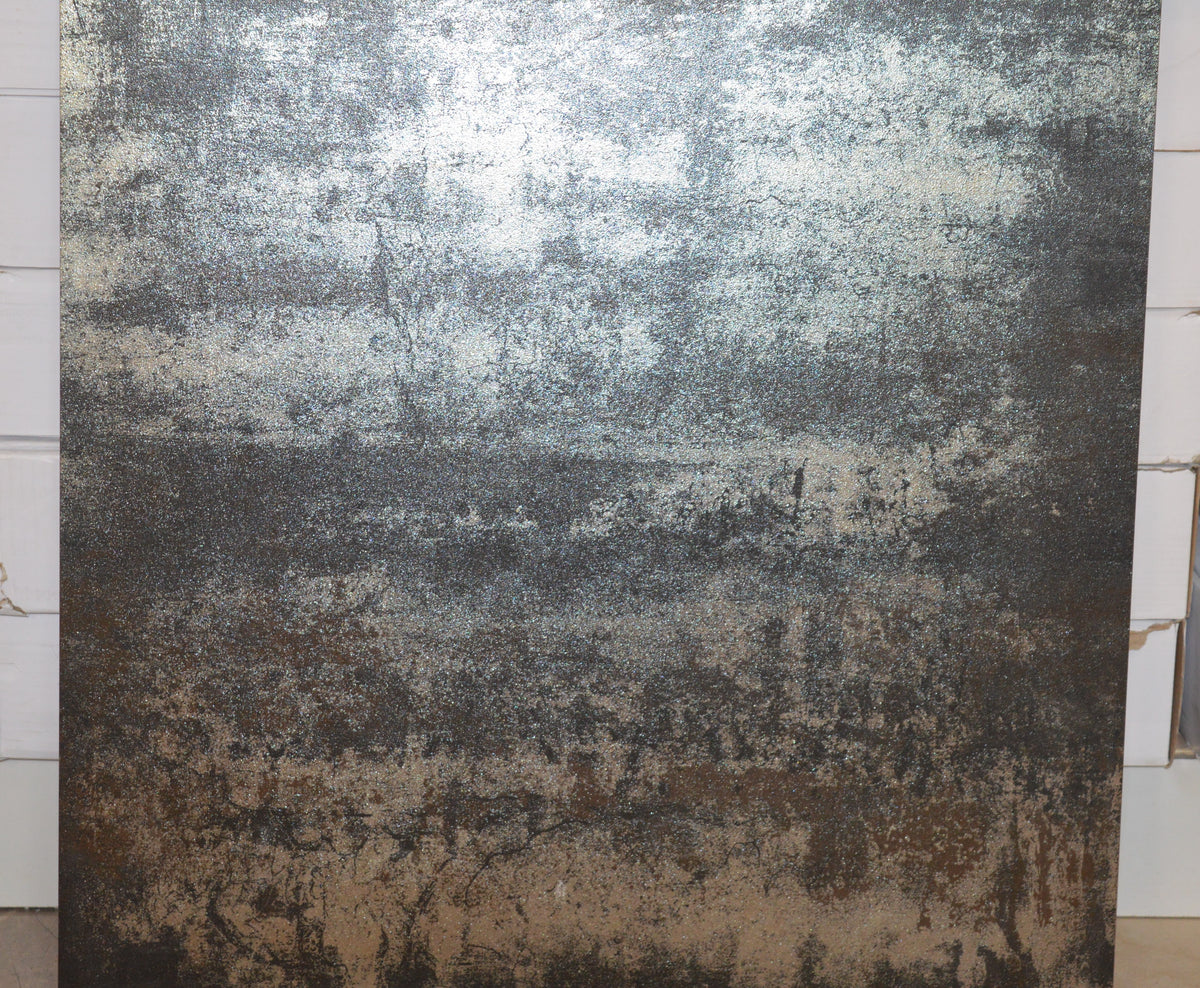 Dark Brown Rust Effect with silver Porcelain Tiles 600 x 600 x 10 mm [6JS008]