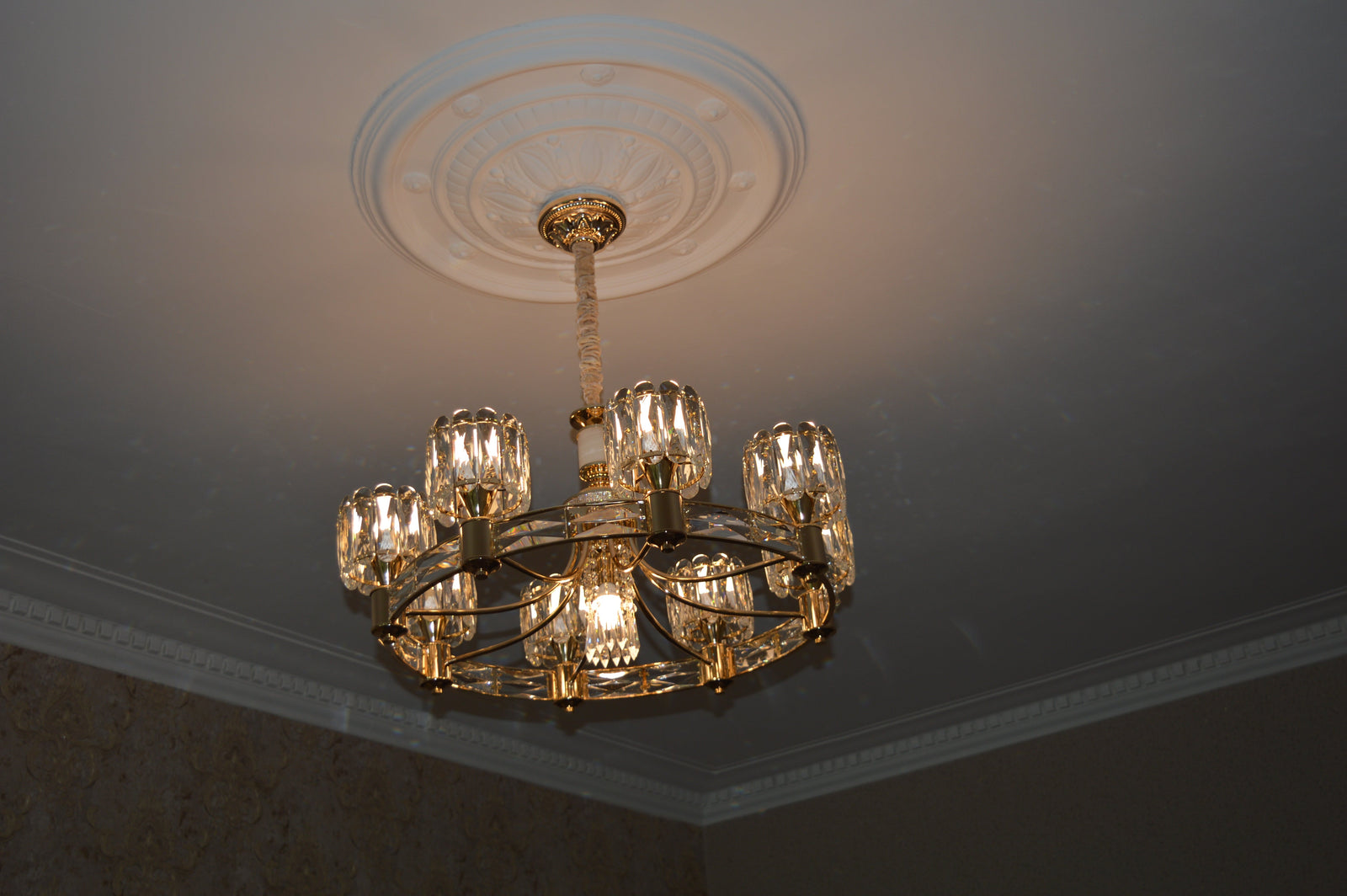 Modern Crystal Chandeliers-with Different sizes-6851-6head & 8head