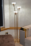 Crystallic Glitter Suspended Strong Golden / Silver Light
