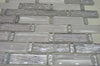 White Silver Foil Glass Mosaic Tile | 1 sheet 300x300x8mm | 11 sheets 1sqm