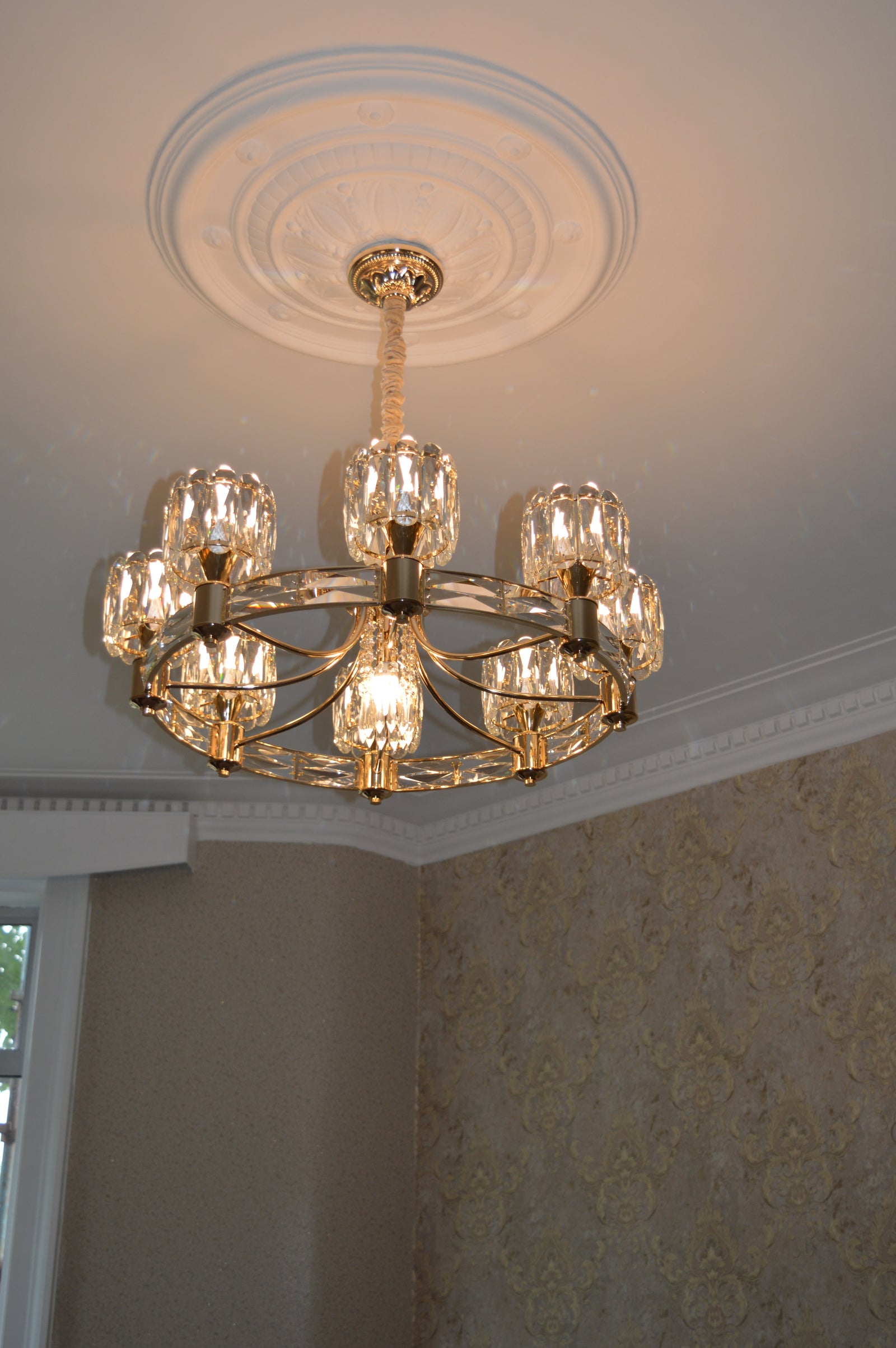 Modern Crystal Chandeliers-with Different sizes-6851-6head & 8head
