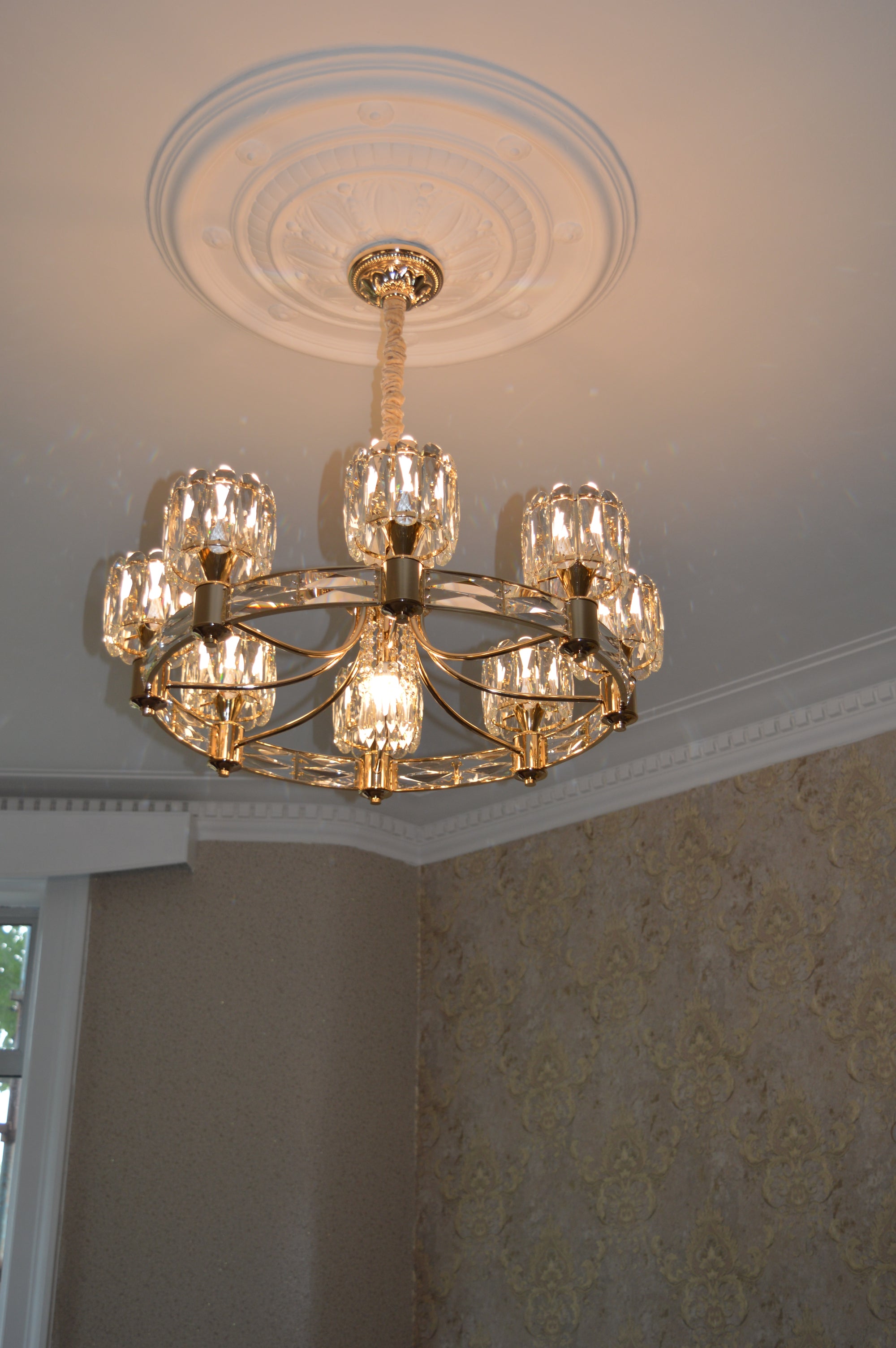 Modern Crystal Chandeliers-with Different sizes-6851-6head & 8head