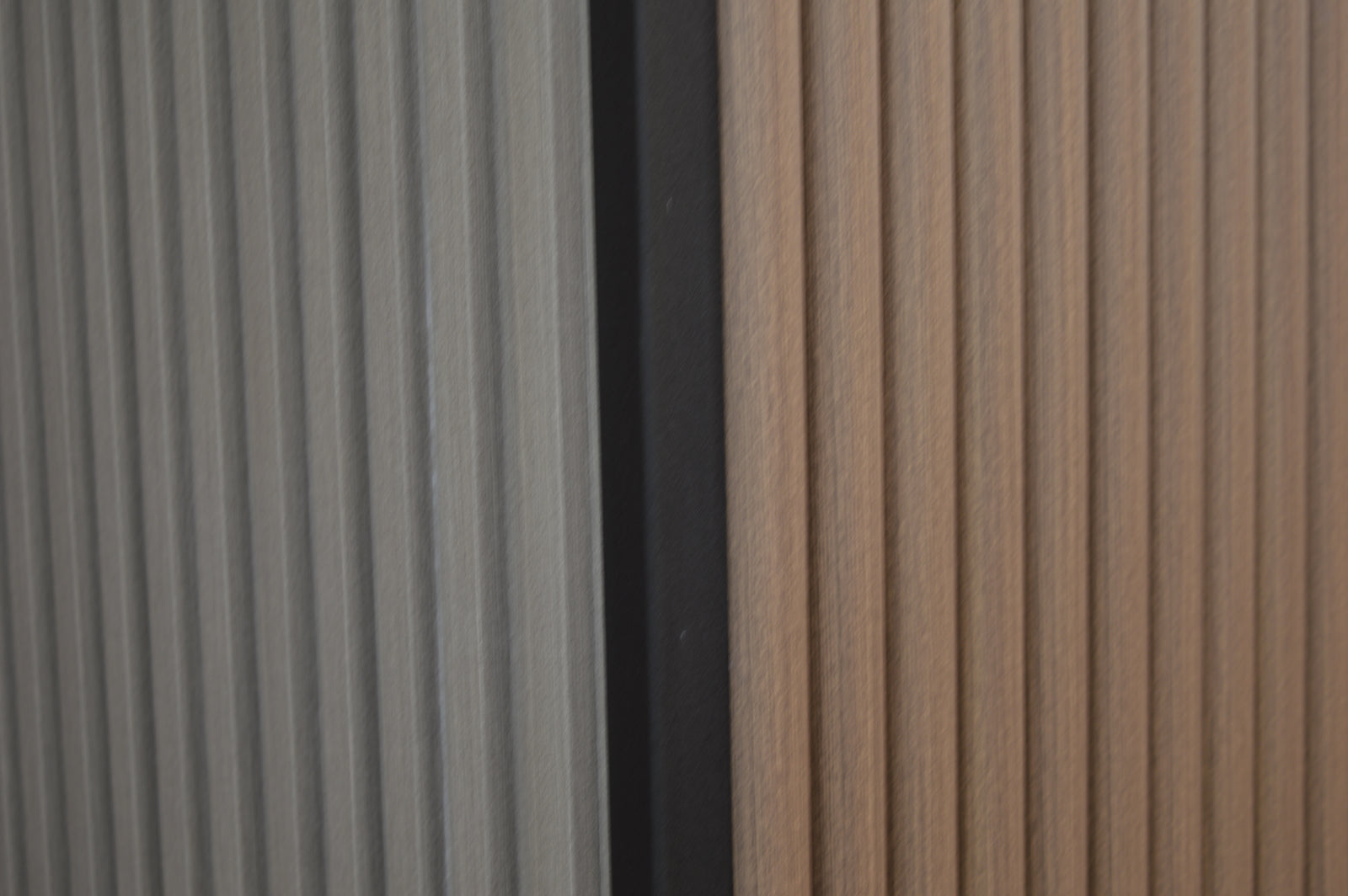 Décor Slat Wall Panels in Wood Look finish-PWC Plastic Waterproof