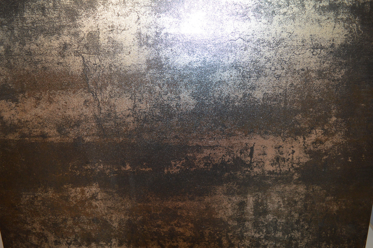 Dark Brown Rust Effect with silver Porcelain Tiles 600 x 600 x 10 mm [6JS008]