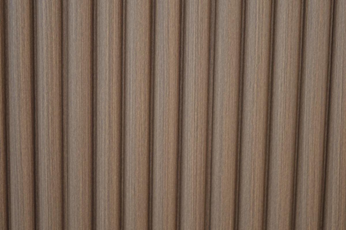 Décor Slat Wall Panels in Wood Look finish-PWC Plastic Waterproof