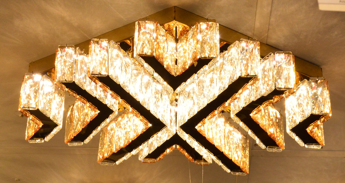 Gold Crystal LED Wall Light Modern Decorative Indoor Wall