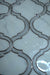 Porcleain Decor Tiles in large Greyscale with silver trim | 1 sheet 60 x 30 cm | 6 tiles 1 sqm
