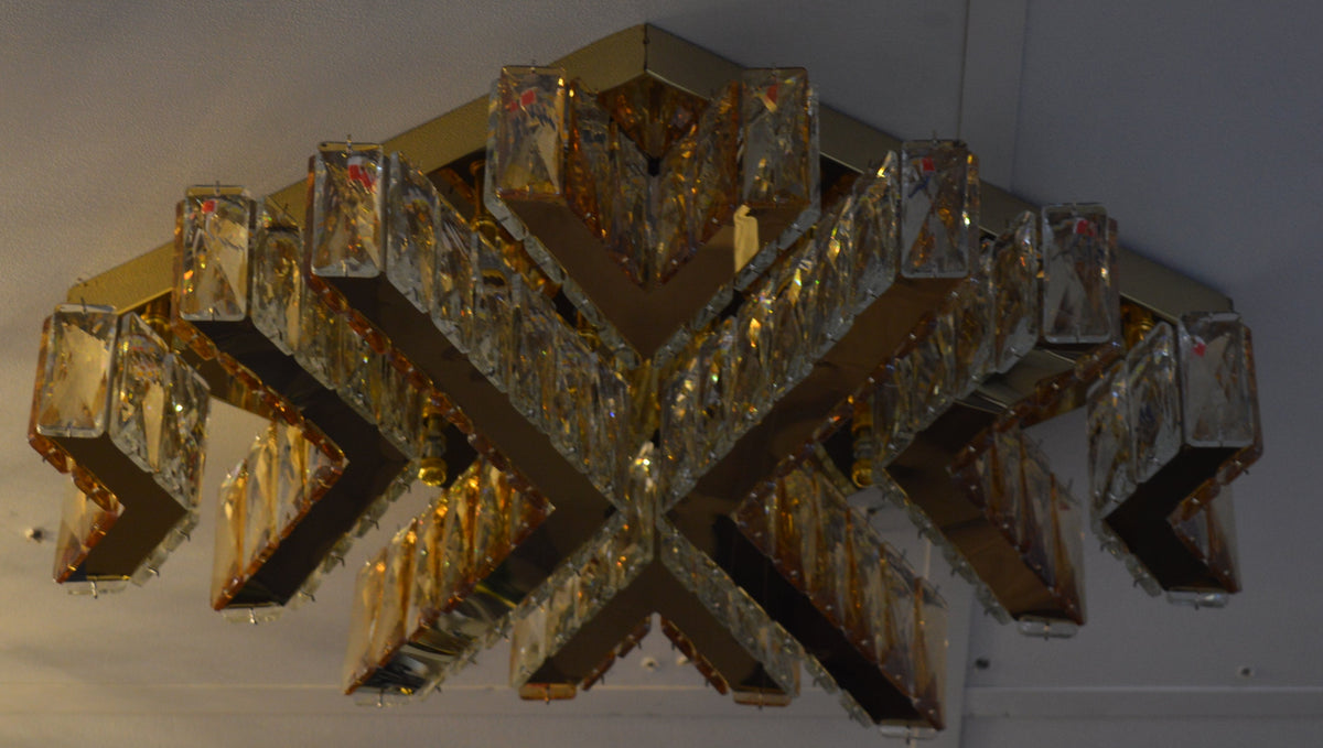 Gold Crystal LED Wall Light Modern Decorative Indoor Wall