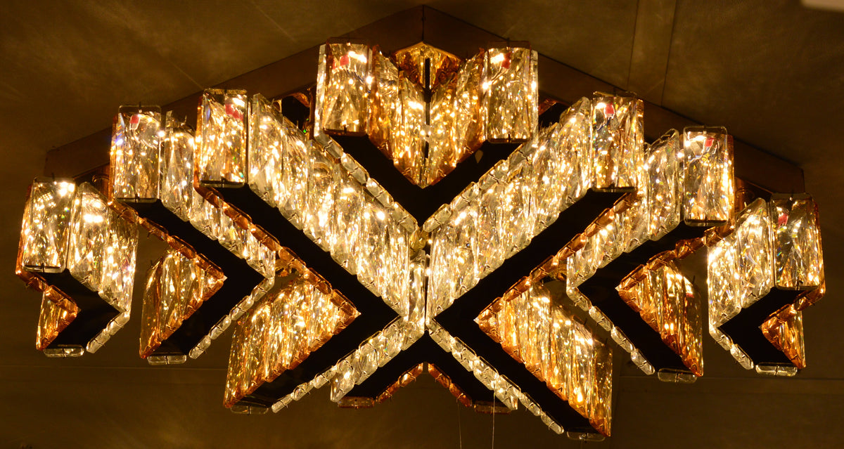 Gold Crystal LED Wall Light Modern Decorative Indoor Wall