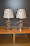 Modern crystallic table lamp with incorporated LED-Without Lamp Shade