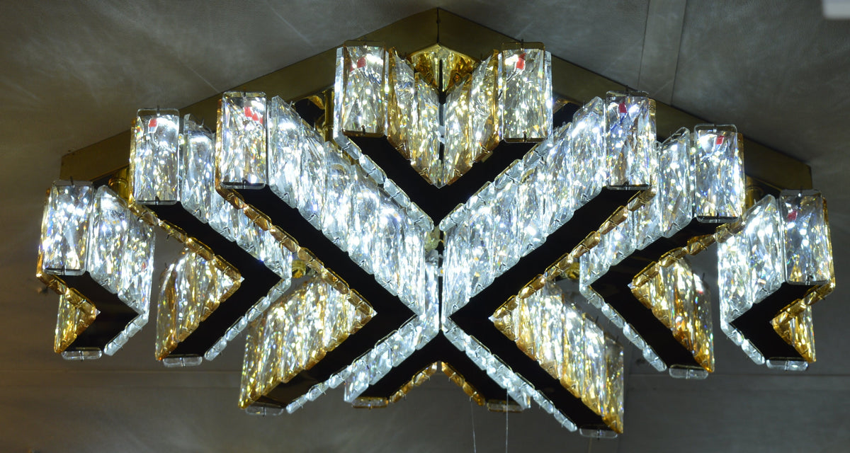 Gold Crystal LED Wall Light Modern Decorative Indoor Wall
