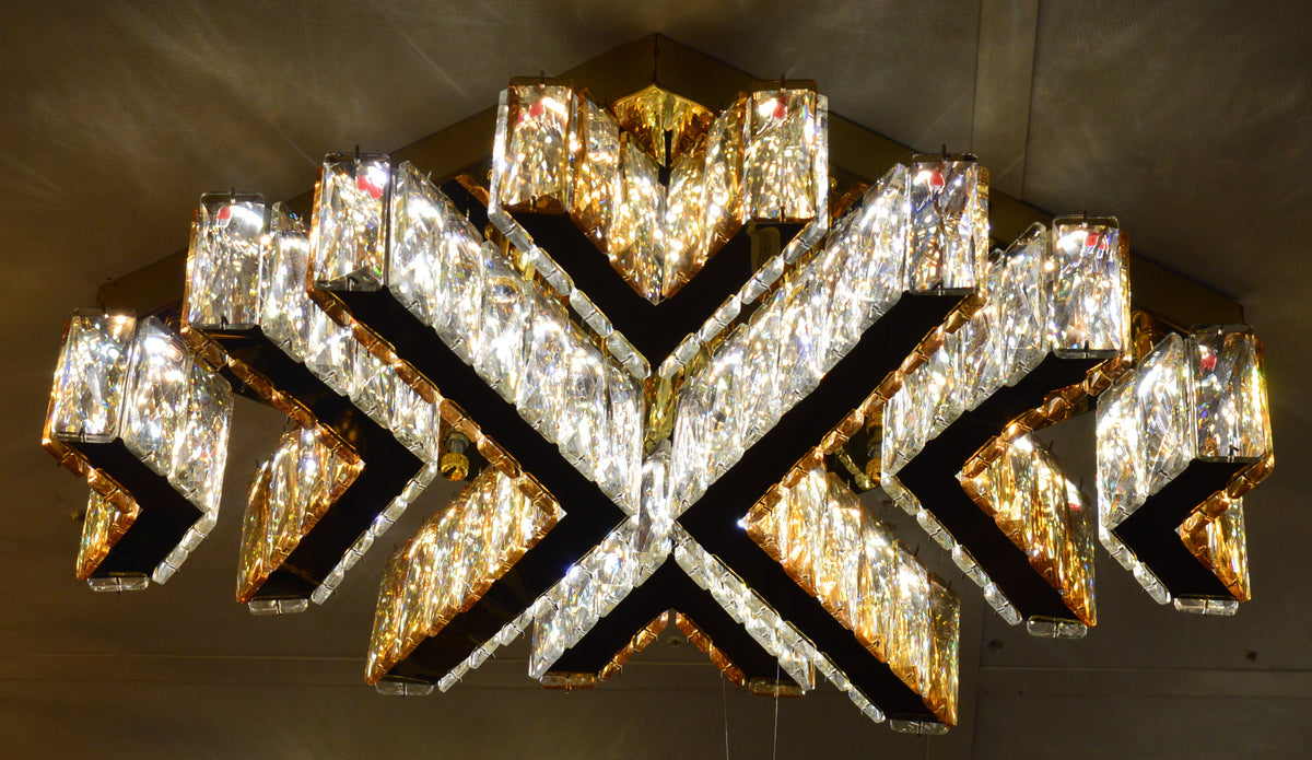 Gold Crystal LED Wall Light Modern Decorative Indoor Wall