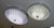 LED Crystallic Flushmount Ceiling Light with colour changing features- 9181-800 & 600 Gold/Chrome