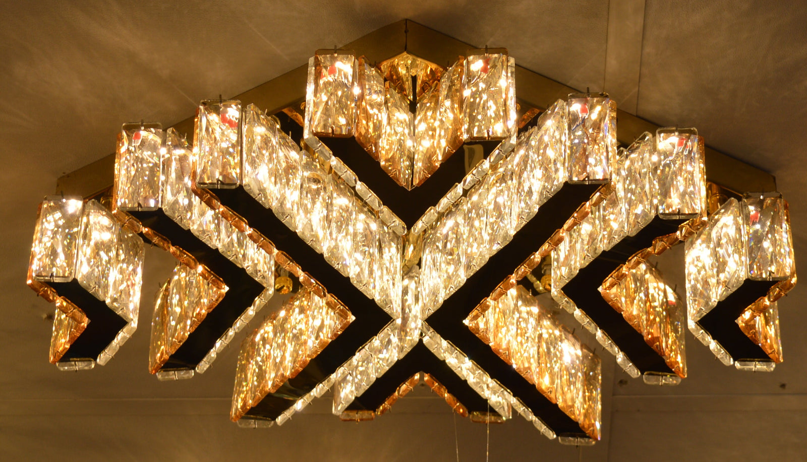 Gold Crystal LED Wall Light Modern Decorative Indoor Wall